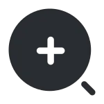 Search Zoom In 1 SVG Icon